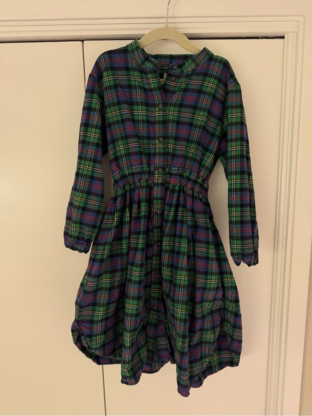 Morley Girls Ophelia Dress (New York Bleu pattern) - Size 6